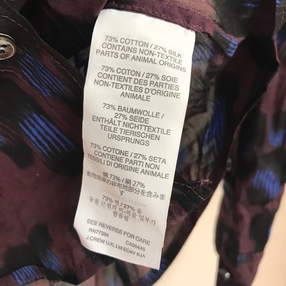 J Crew Perfect in Cobalt Lepoard E2665 - Picture 6 of 14